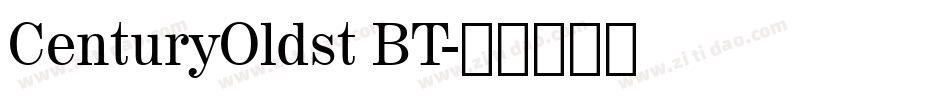 CenturyOldst BT字体转换